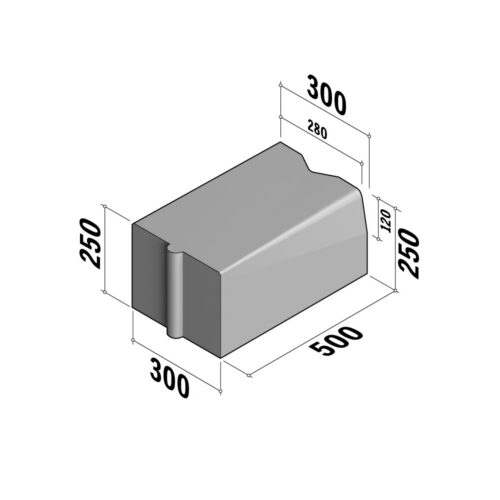 Boundary 300 | 300x250 | Transition | to 280-300x240 | L-500 | Flat | HDVB