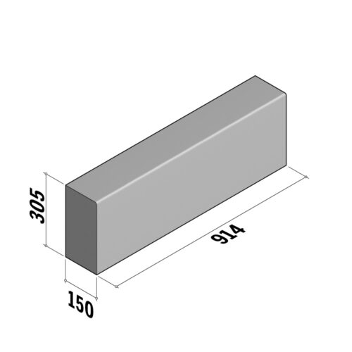 BN1 | Straight | 150x305xL914 | SQ
