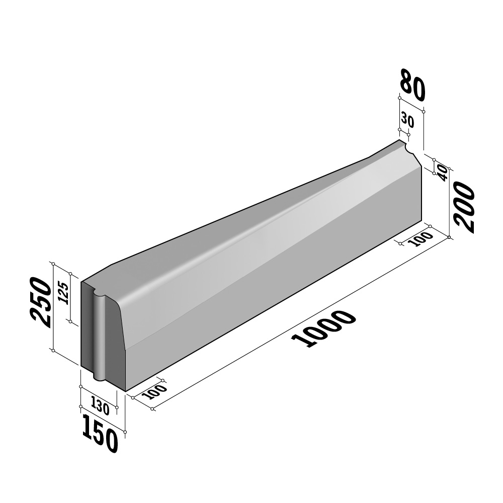 Highway 130-150x250 HD | 130-150x250 HD | Transition | to 30-80x200 | L-1000 | Half-Battered | HDHD
