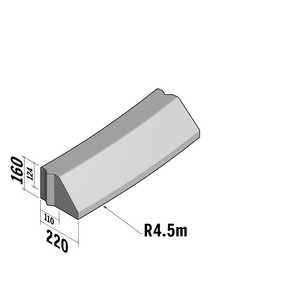 Highway 110-220x160 | 110-220x160 | Radius | L-785 | External | 4.5m | Splay | VB
