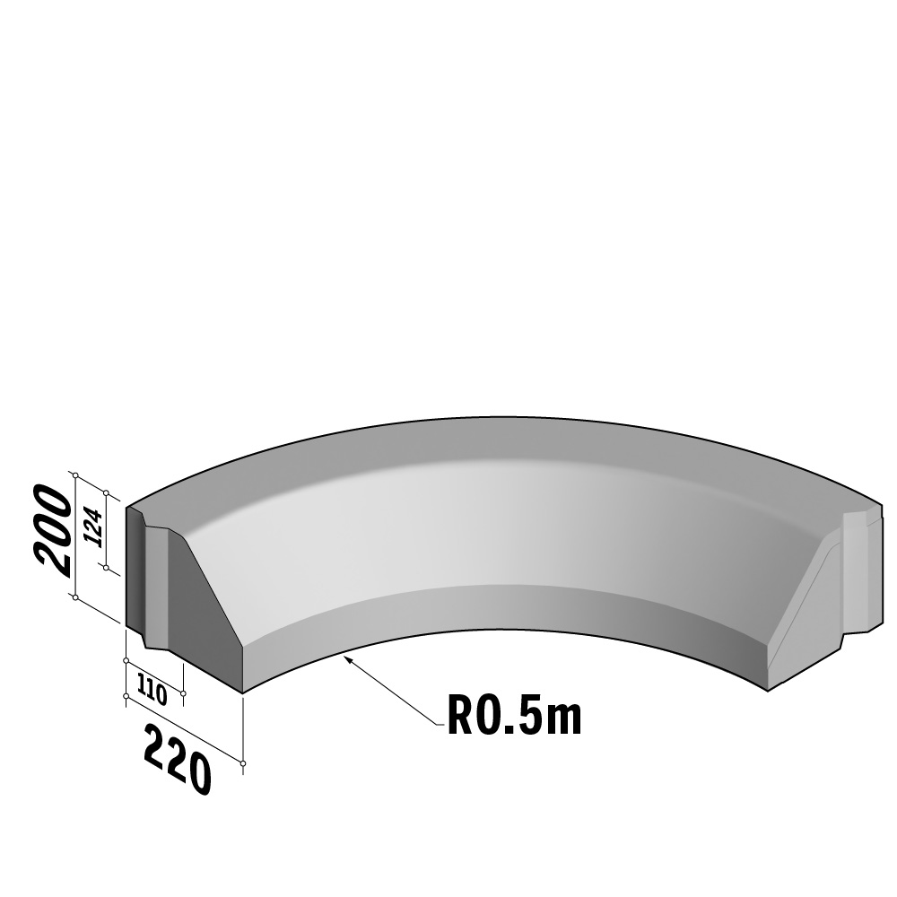 Highway 110-220x200 | 110-220x200 | Radius | L-785 | Internal | 0.5m | Splay | VB