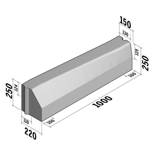 Highway 110-220x250 | 110-220x250 | Transition | to 130-150x250 | L-1000 | Splay | VBHD