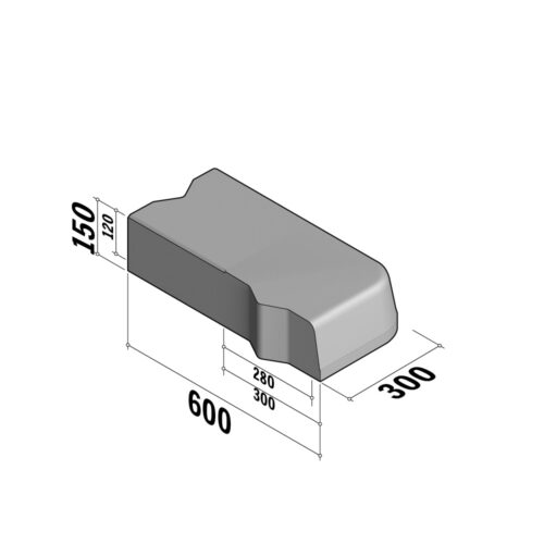 Highway 280-300x150 | 280-300x150 | Platform | L-600 | Return | Left | Half-Battered | VB