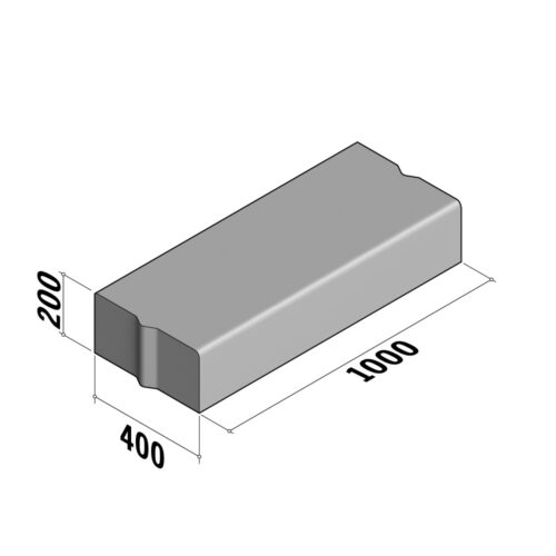 Highway 400x200 | 400x200 | Straight | L-1000 | Bullnose | VB