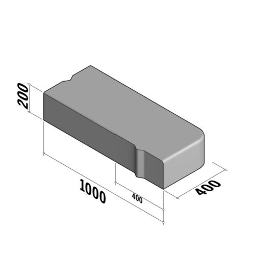 Highway 400x200 | 400x200 | Platform | L-1000 | Return | Left | Bullnose | VB