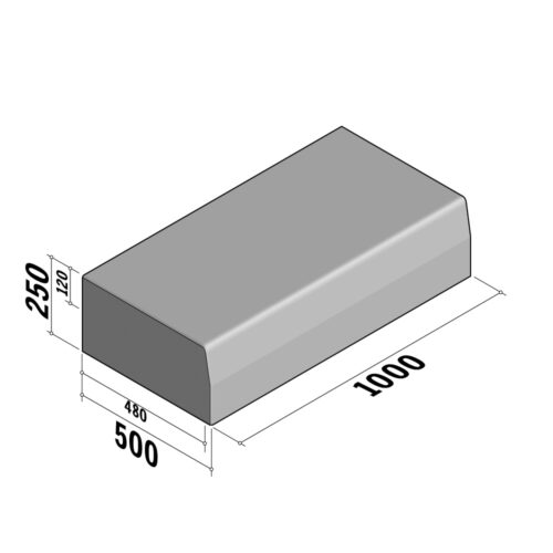 Highway 480-500x250 | 480-500x250 | Straight | L-1000 | Half-Battered | SQ