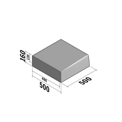 Highway 480-500x160 | 500x150 | Transition | to 480-500x160 | L-500 | Half-Battered | SQSQ