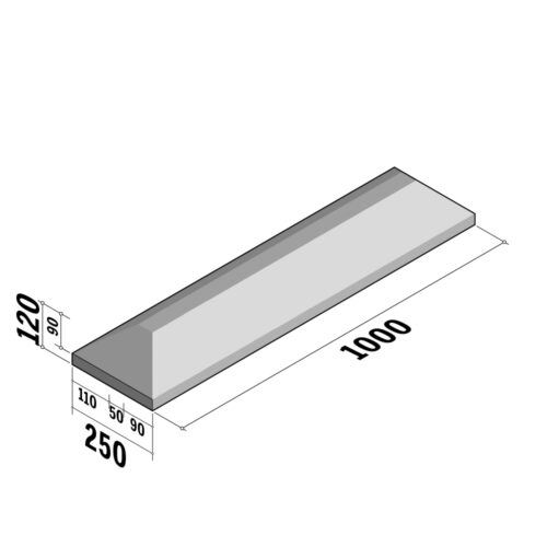 Segregator 50-250 | 50-250x120 | Straight | L-1000 | 2End | Splay | SQ