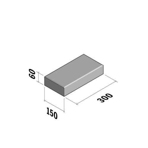 Segregator 50-150 (Delineator) | 50-150x60 | Straight | L-300 | Flat | SQ