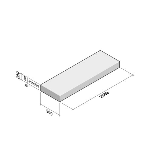 Beam | Straight | 500 | 500x200 | L1500