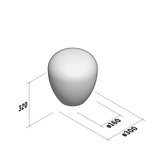 Boulder Stools | 300 | H320-Ø300