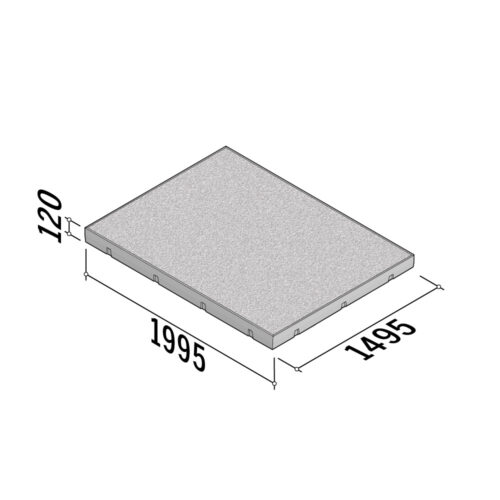 Double XL Sport | Antislip | 1995x1495x120