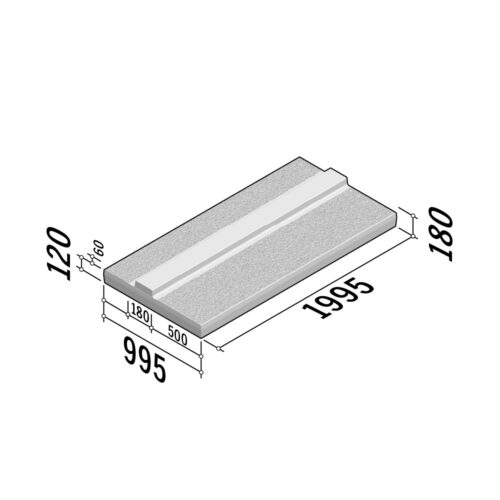 Double XL Sport | Retaining Barrier | 995x995x120