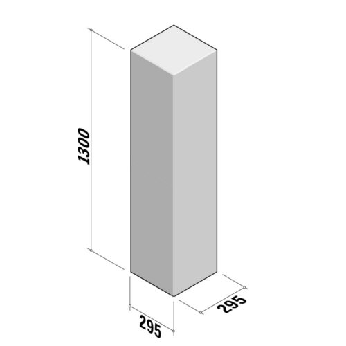 Ornamental Square | 300 | 300x300x1300