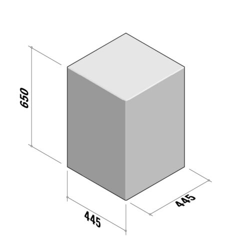 Ornamental Square | 450 | 450x450x650