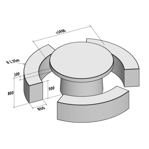 Picnic Sets | Large | Ø2200
