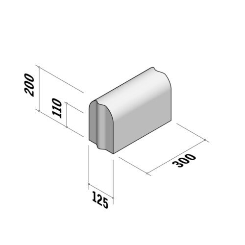 Resi Tree Surround 900 | Extension | 125x200 | L300