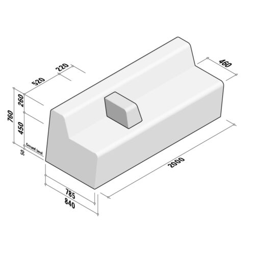 Solid | Armrest | 220x180 | L410