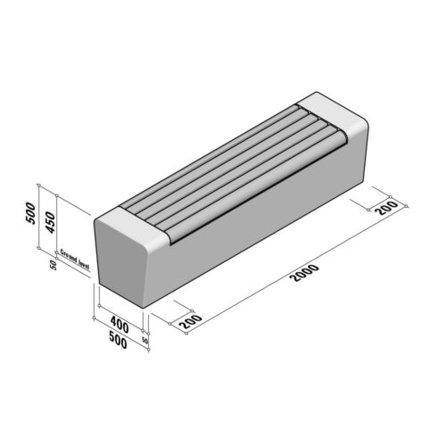 Solo | Seat | Straight | 500-450x500 | L2000