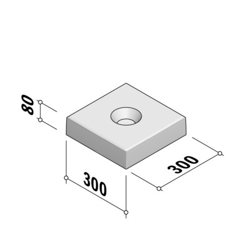 Sport & Play Flags | Marble Game 300x300 | 80mm Thick