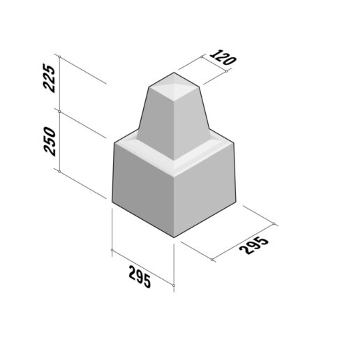 Zandvoort | Bollard | H475-120