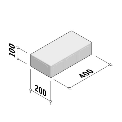 Blocks 200 | 200x400 | 100mm Thick