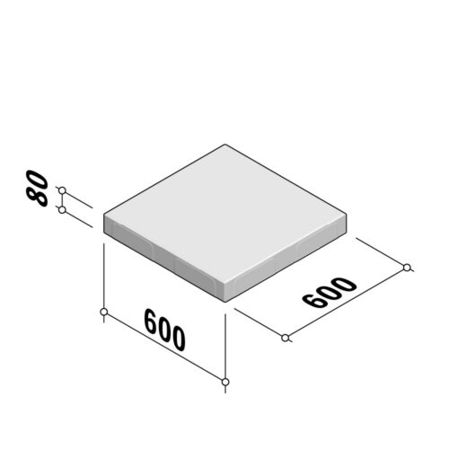 Blocks 300 | 600x600 | 80mm Thick