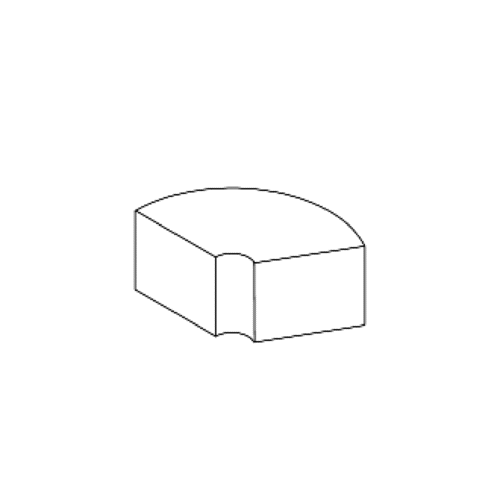 Box | Backless Bench | Radius | 120 degrees