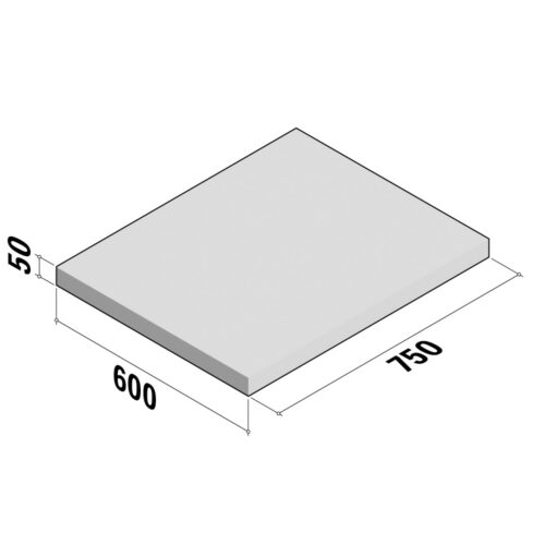 British Standard Paving | 750x600 | 50mm Thick