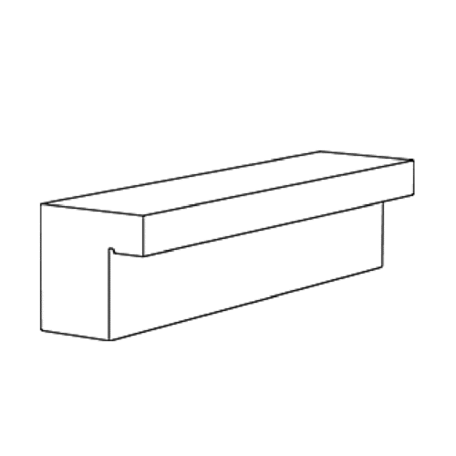 Comu | Backless Bench | Straight Middle