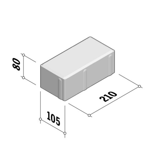 Drain | 105x210 | 80mm Thick