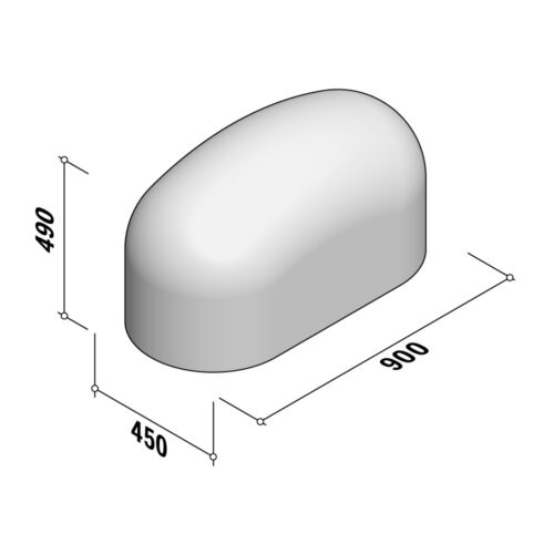 Jumbo Block | 450x490 | 450x900x490
