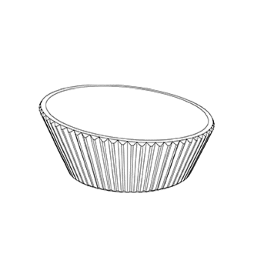 Lena | Planter | 2000L Outwards Taper