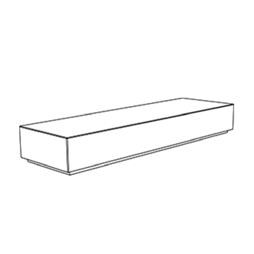 Longo | Backless Bench | 400 LED