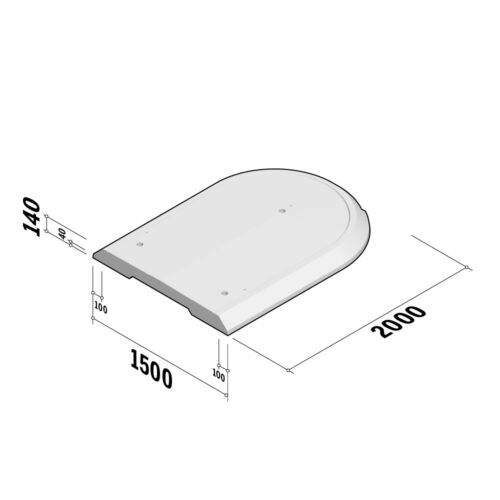 Modular Islands | 1500 | 1500x140 | L-2000 | Head