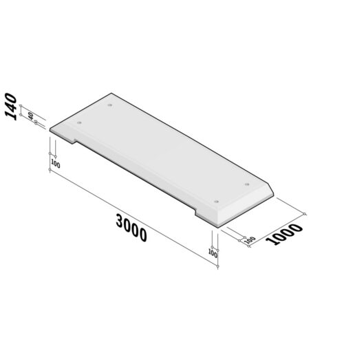 Modular Islands | 3000 | 3000x140 | L-1000 | End