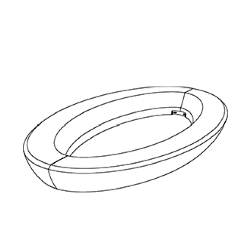 Niu Oval | Planter | 425
