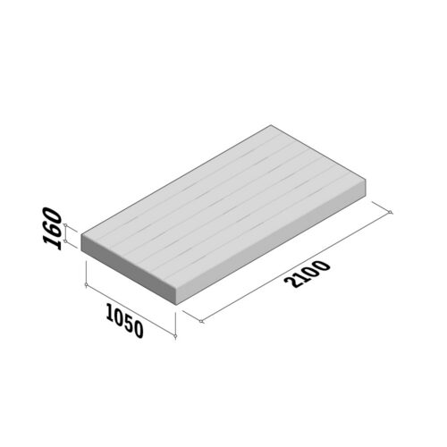 Planum Tree Surround | Extension | XXL | 2100x1050x160