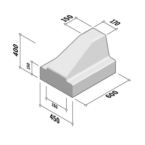 Shark Block | 600x450 | 450x600x400