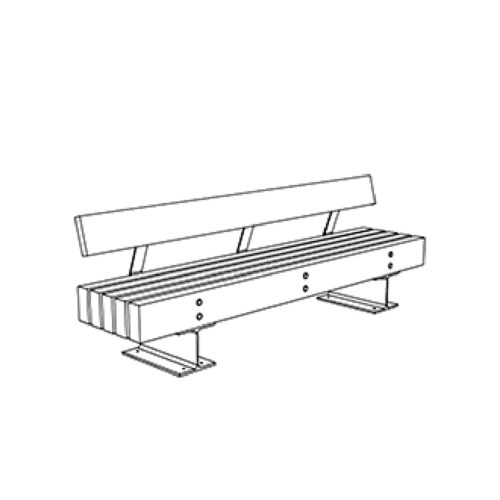 Tramet | Bench | 250 Backrest