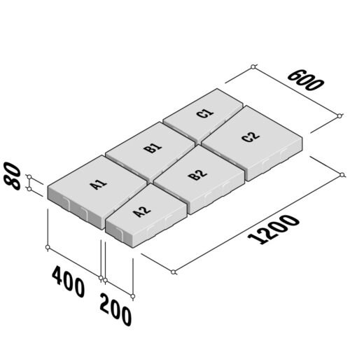Bramley | Module 1 - ABC-600x1200 | 80mm Thick