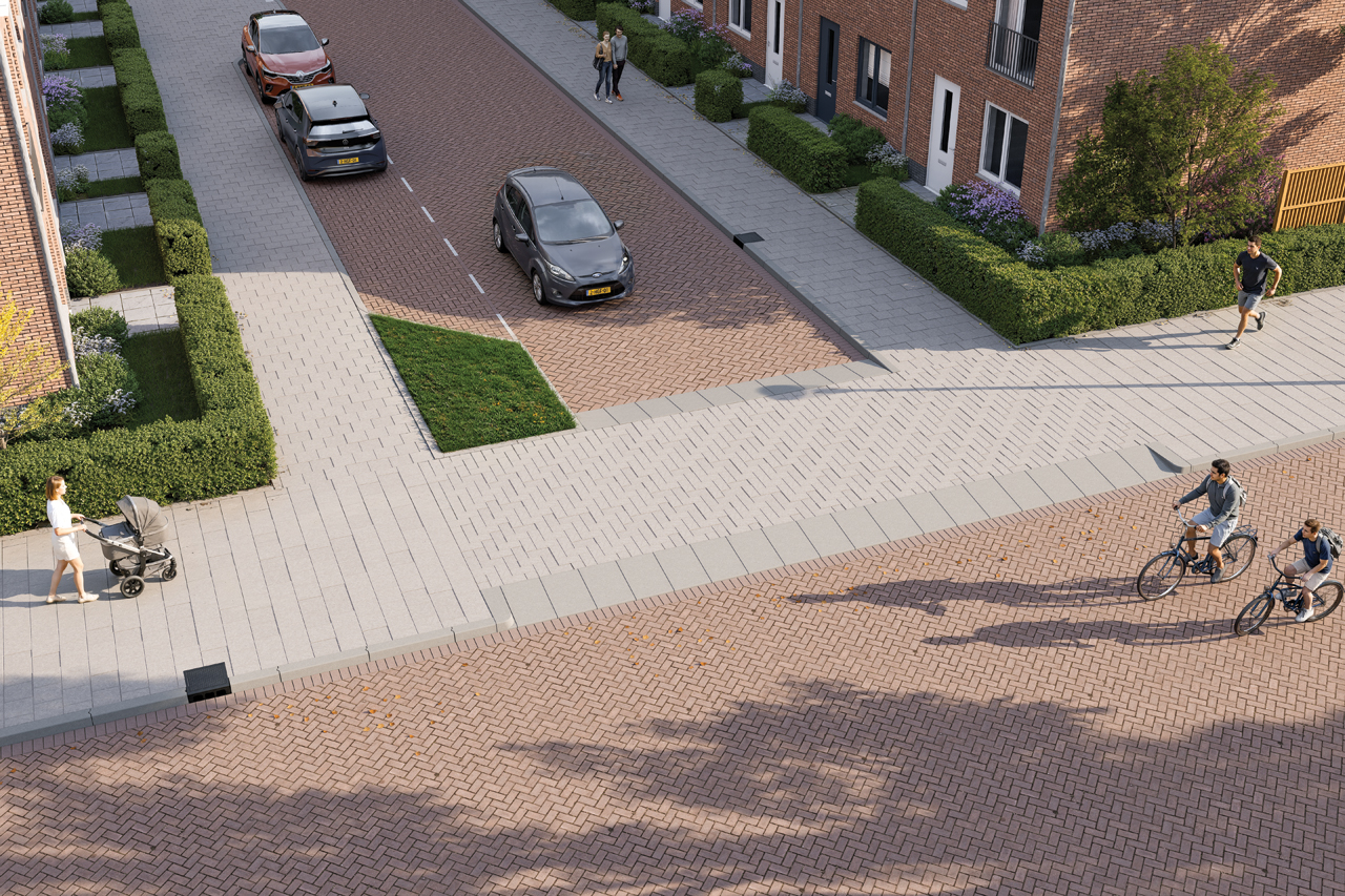 Entry Kerb Universal | 750x250 | L-250 | Left | Half-Battered | SQ - Image 2